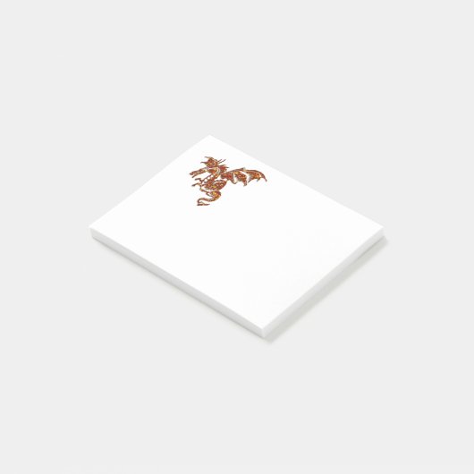 Flaming Dragon Post-it® Notes (Schuin)