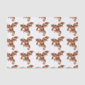 Flaming Dragon Tissuepapier (Voorkant)