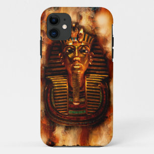 Flaming Egyptian Pharaoh Tutankhamun Phone Case