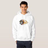 Flaming Eight Ball Hoodie (Voorkant volledig)