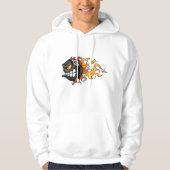 Flaming Eight Ball Hoodie (Voorkant)