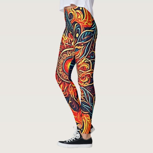 Flaming Eye Leggings (Links)