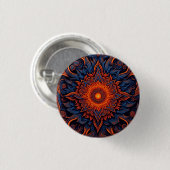 Flaming Eye Ronde Button 3,2 Cm (Voorkant /achterkant)