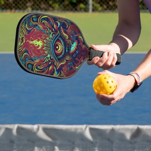 Flaming Eye Spirituele Pickleball Paddle (Insitu)