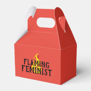 Flaming Feminist RBG Feminisme Flames 20 Bedankdoosjes