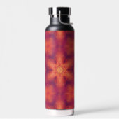 Flaming Fiery Phoenix Burning Snowflake Waterfles (Links)