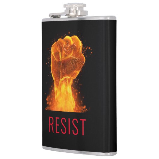 Flaming Fist Resist Heupfles (Links)