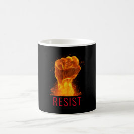 Flaming Fist Resist  Koffiemok