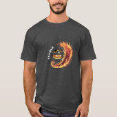 Flaming Flames Pirate T-shirt - (Voorkant)