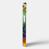 Flaming Fractal iPad Case (Achterkant / Rechts)