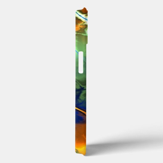 Flaming Fractal iPad Case (Achterkant / Rechts)