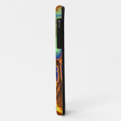 Flaming Fractal iPhone 5/5S Hoesje (Achterkant/links)