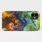 Flaming Fractal iPhone 5/5S Hoesje (Achterkant (horizontaal))