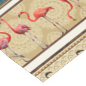 Flaming Go Lover Cft, Cute Flamingo patroon Cft Tafelkleed (Gekanteld)