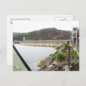 Flaming Gorge Dam op Green River, NE Utah Briefkaart (Voorkant / Achterkant)