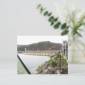 Flaming Gorge Dam op Green River, NE Utah Briefkaart (Staand voorkant)