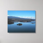 Flaming Gorge Lake Canvas Afdruk (Voorkant)