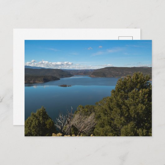 Flaming Gorge Lake Nationaal Recreatiegebied Briefkaart (Voorkant / Achterkant)