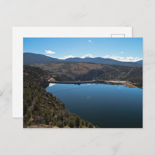 Flaming Gorge Lake Spillway Briefkaart (Voorkant / Achterkant)