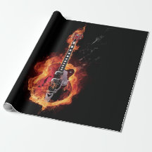 Flaming Guitar