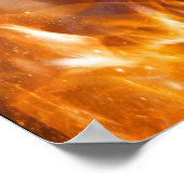 Flaming Guitar Poster (Hoek)