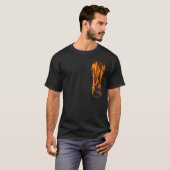 Flaming Guitar Shirt (Voorkant volledig)