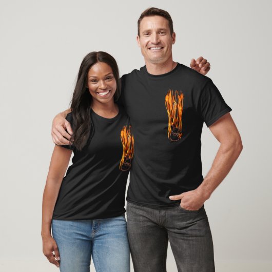 Flaming Guitar Shirt (Unisex)
