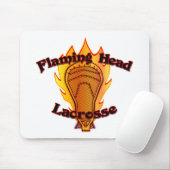 Flaming Head Lacrosse Muismat (Met muis)