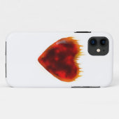 Flaming Heart Case-Mate iPhone Case (Achterkant (horizontaal))