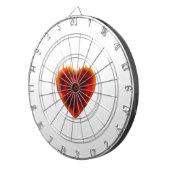 Flaming Heart Dartbord (Voorkant Rechts)