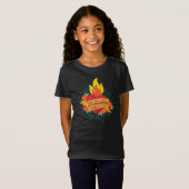 Flaming Heart Dia de los Muertos | Shirts (Voorkant volledig)