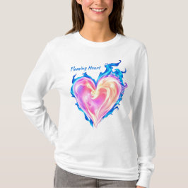 Flaming Heart T-shirt