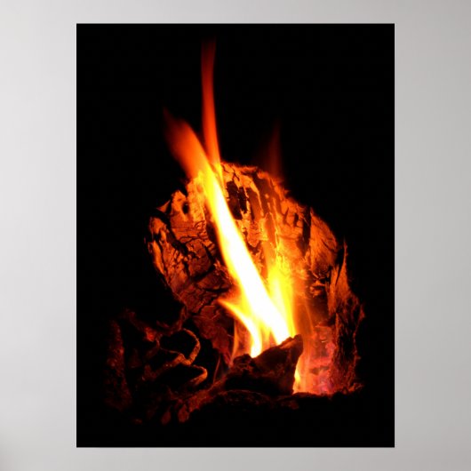 Flaming Hollow Poster (Voorkant)