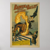 Flaming Horse Circus Poster (Voorkant)