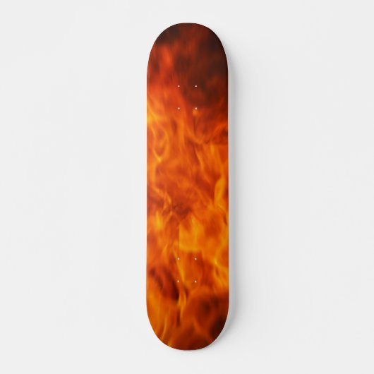 Flaming hot persoonlijk skateboard (Voorkant)