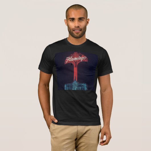 Flaming Hotel Las Vegas T-shirt (Voorkant volledig)