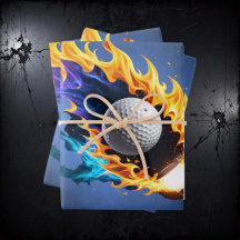 Flaming Intensity: de golfbal in actie.