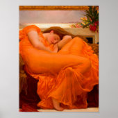 Flaming June, 1895 by Lord Frederic Leighton Poster (Voorkant)