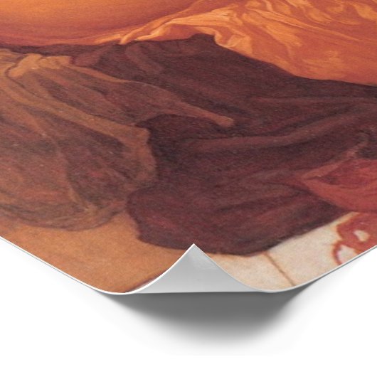 Flaming June - 1895 - Poster (Hoek)