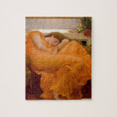 Flaming June Art Card Paining Legpuzzel (Verticaal)