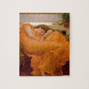 Flaming June  Art Card Paining Legpuzzel