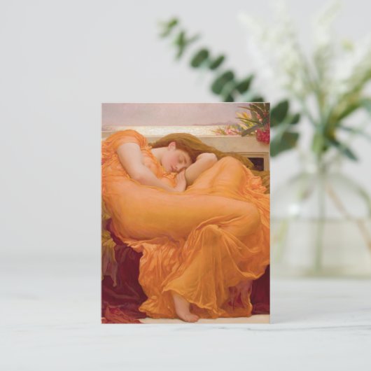 Flaming June Briefkaart (Staand voorkant)