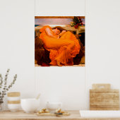 Flaming June by Frederic Leighton Poster (Keuken)