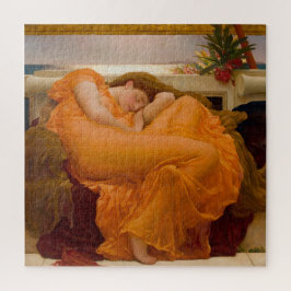 Flaming June (door Frederic Leighton) Legpuzzel