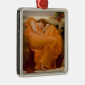 Flaming June (door Frederic Leighton) Metalen Ornament (Rechts)