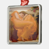 Flaming June (door Frederic Leighton) Metalen Ornament (Links)