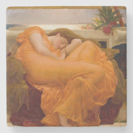 Flaming June (door Frederic Leighton) Stenen Onderzetter