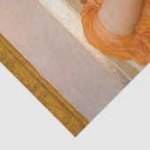 Flaming June (door Frederic Leighton) Tissuepapier (Detail)