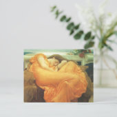Flaming June door Lord Frederic Leighton Briefkaart (Staand voorkant)