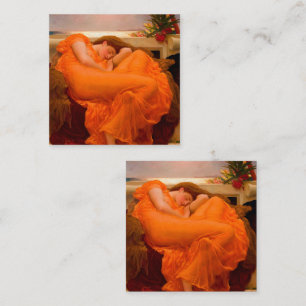 Flaming June door Lord Frederic Leighton Informatiekaartje